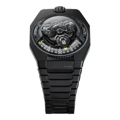 Urwerk UR-100V Full Black Titanium Jacket