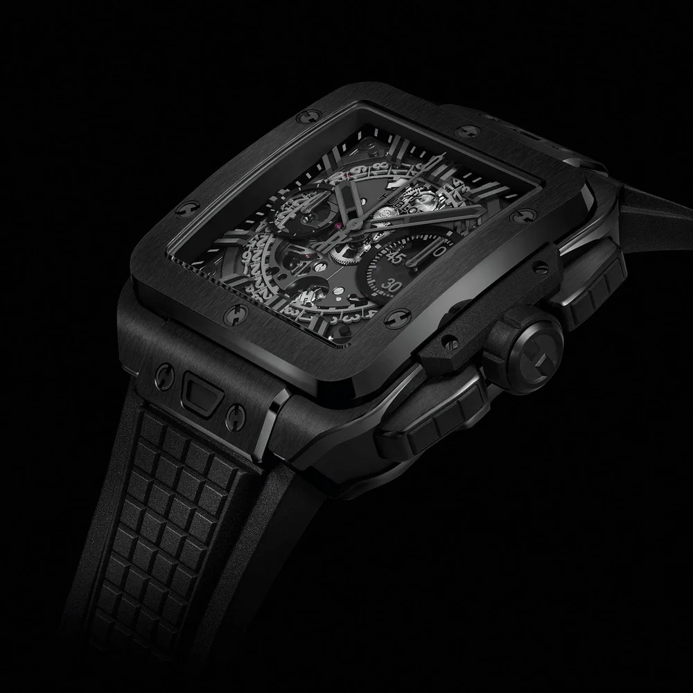 Hublot Square Bang Unico Black Magic - close variant