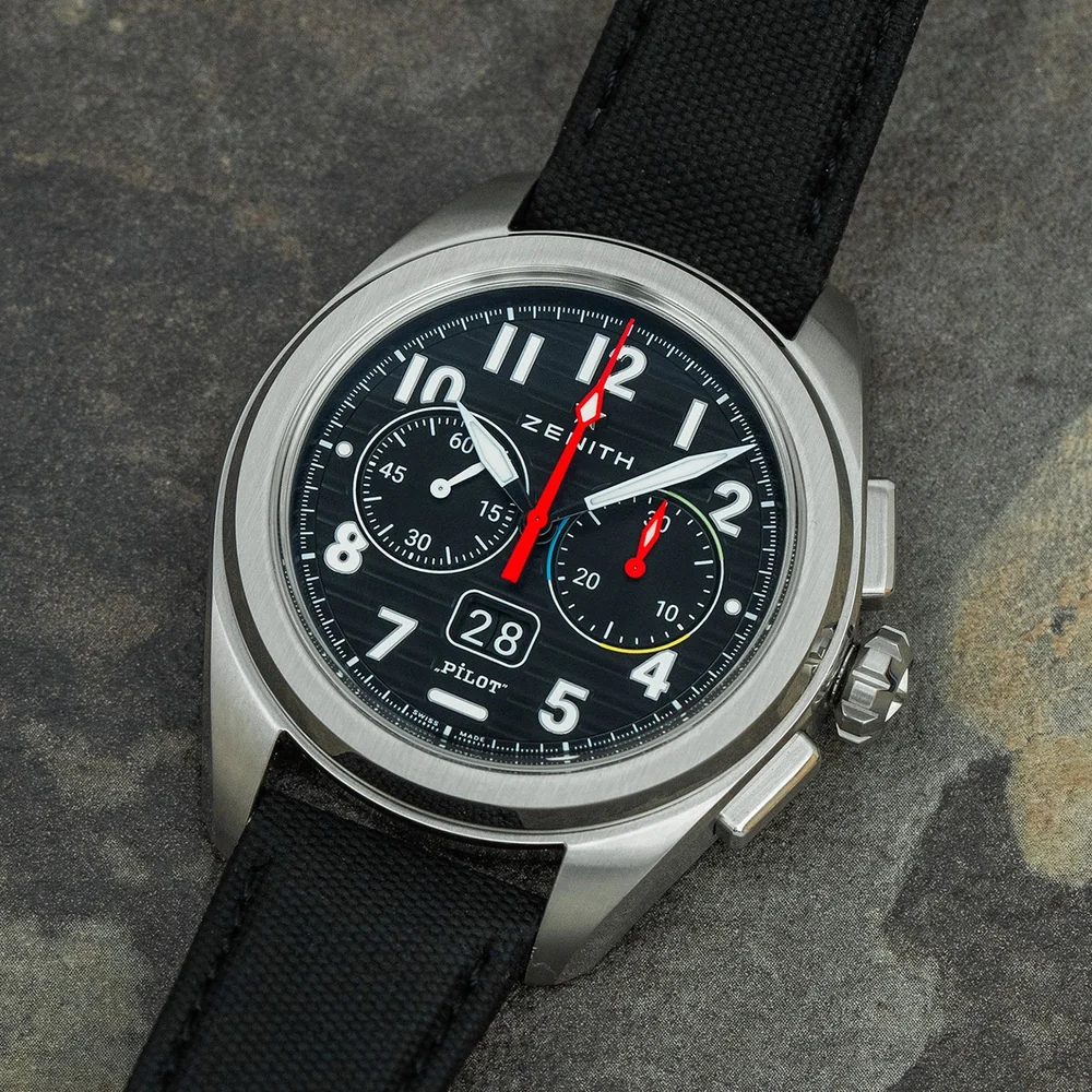 Zenith Pilot Big Date Flyback
