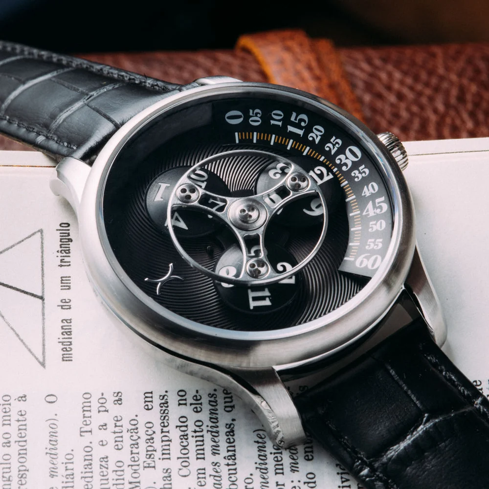 Xeric Triptych wandering hour steel black