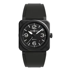 Bell & Ross BR 03 Black Matte - black ceramic