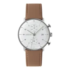 Junghans Max Bill Chronoscope white
