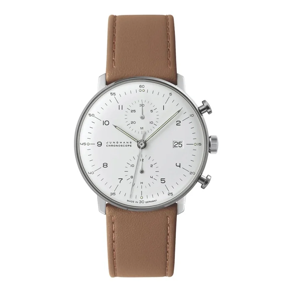 Junghans Max Bill Chronoscope white