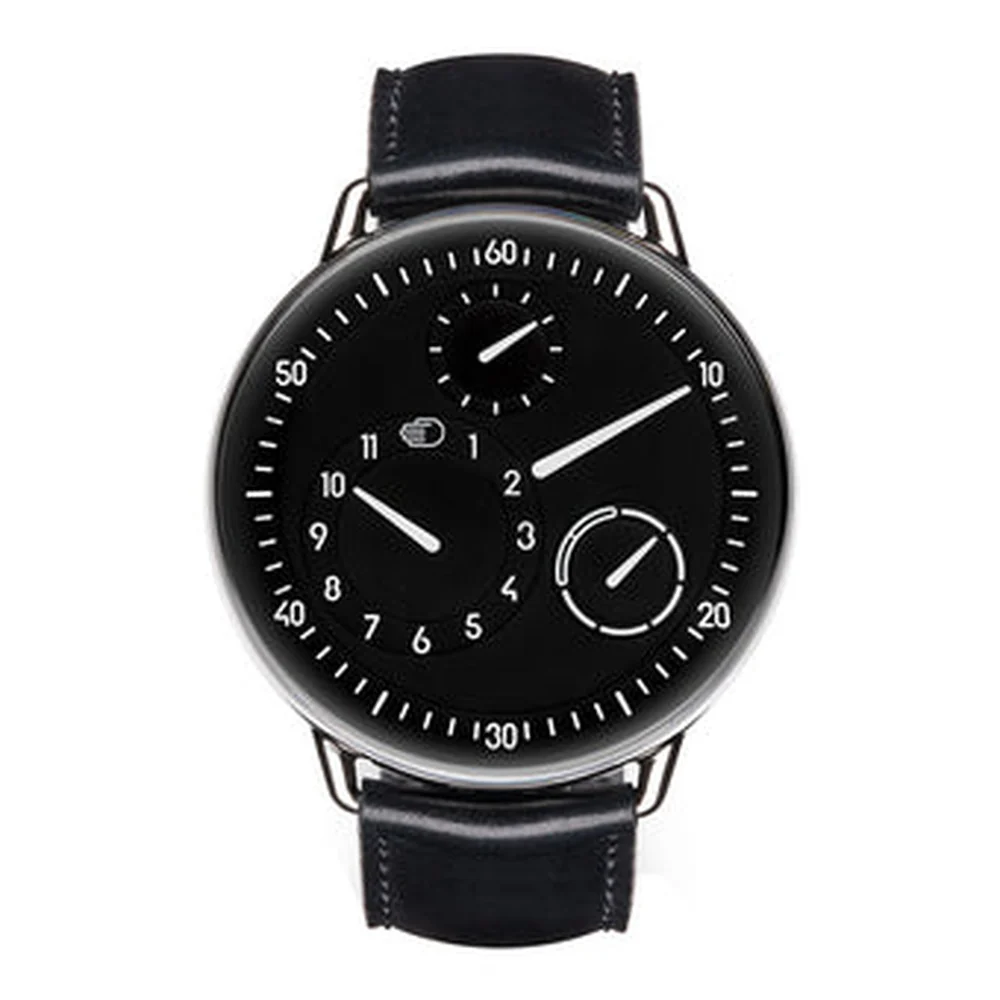 Ressence Type 1 Round Black - close variant