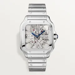 Cartier Santos Skeleton steel