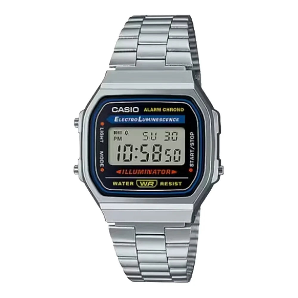 Casio A168 silver