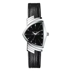 Hamilton Ventura Quartz steel black